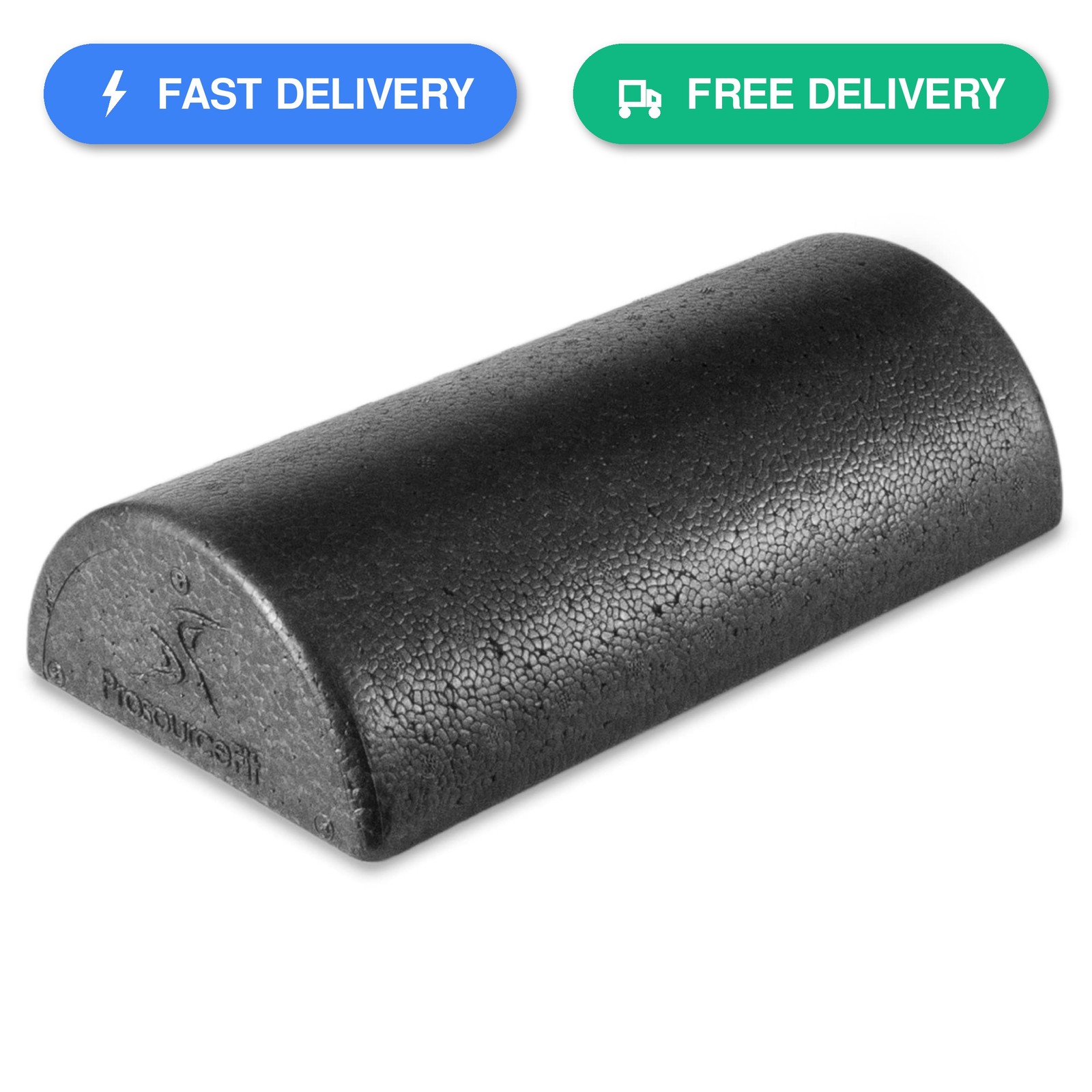 ProsourceFit High Density Foam Rollers 12 - inches long. Firm Full Body...