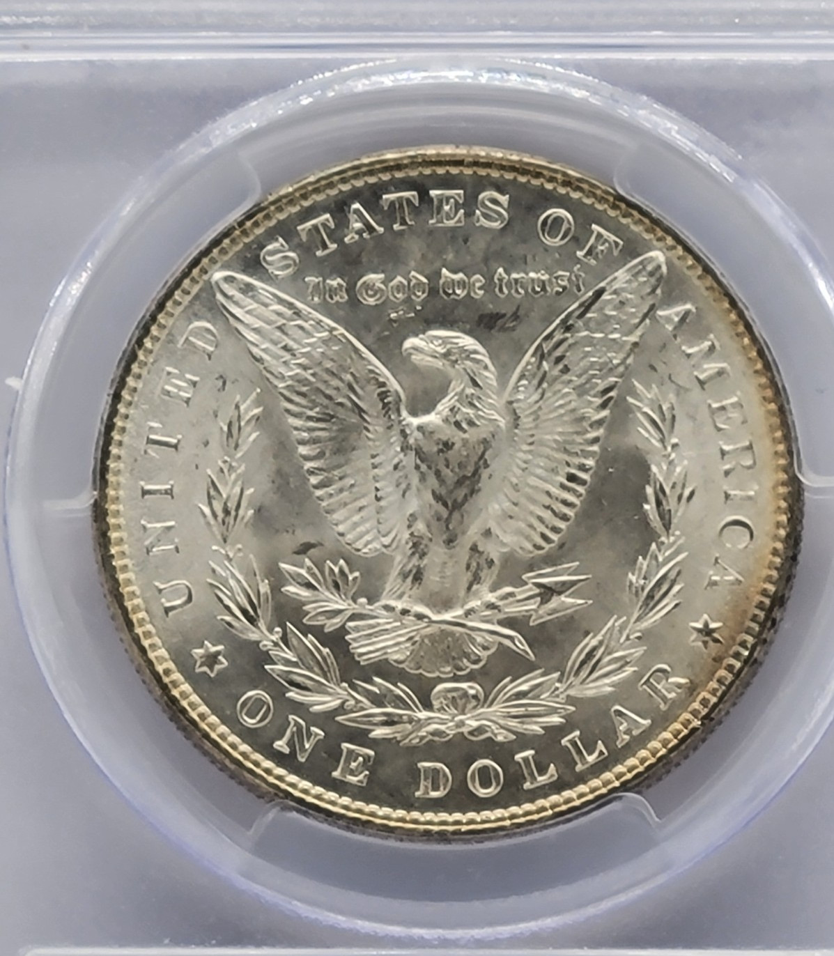 1885 Morgan Silver Dollar $1 - Graded by PCGS MS64