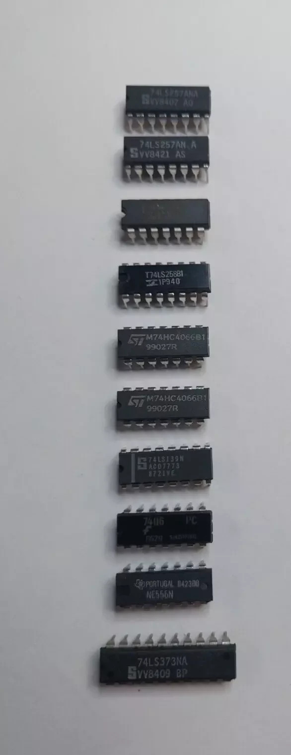 COMMODORE 64 C64 - REPAIR KIT - 74LS257 74LS258 74LS373 7406 74HC4066 74HC08