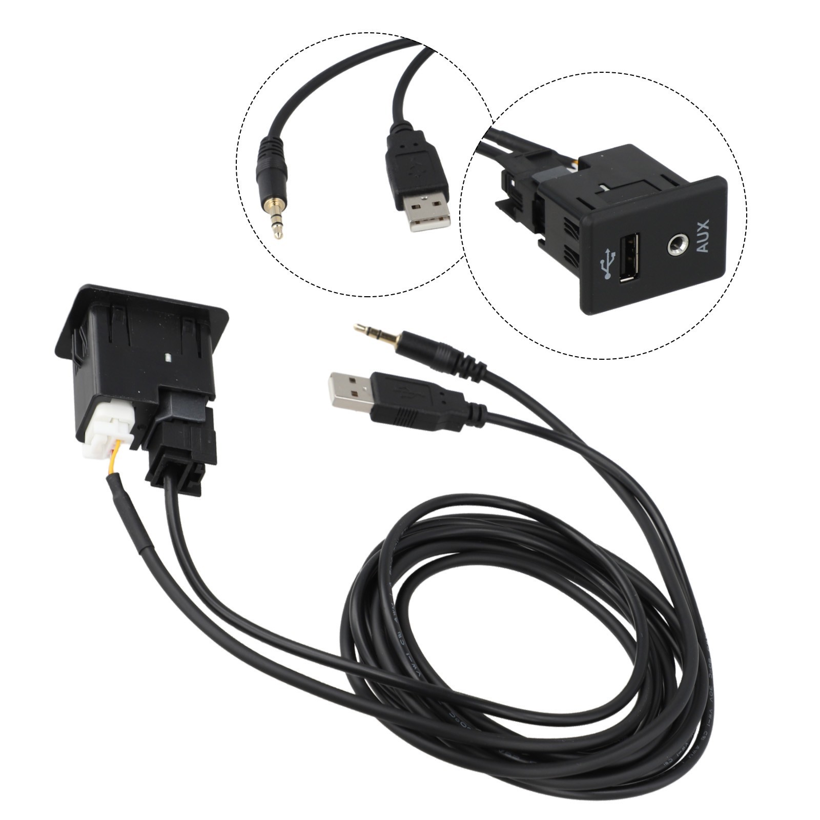 For Nissan 280234BA0B AUX Cable USB for Altima for frontier Rogue 2013 2019