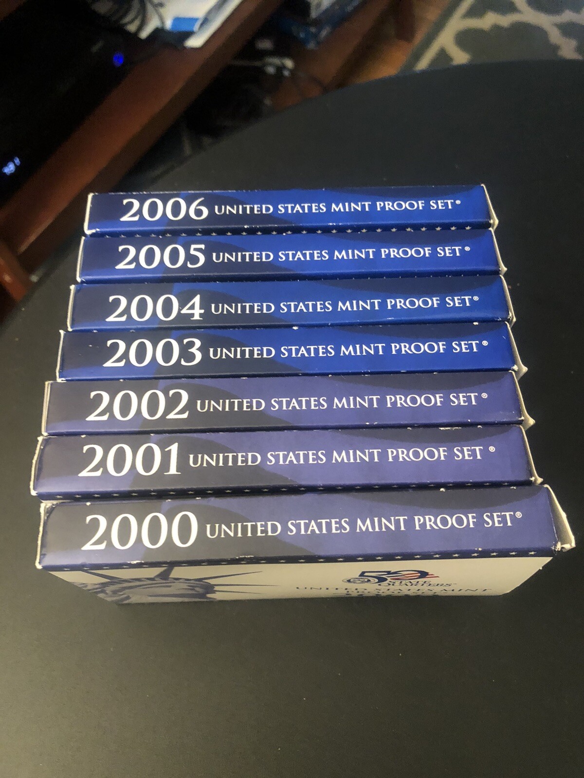 2000-2006 US Proof Sets (7 Sets)