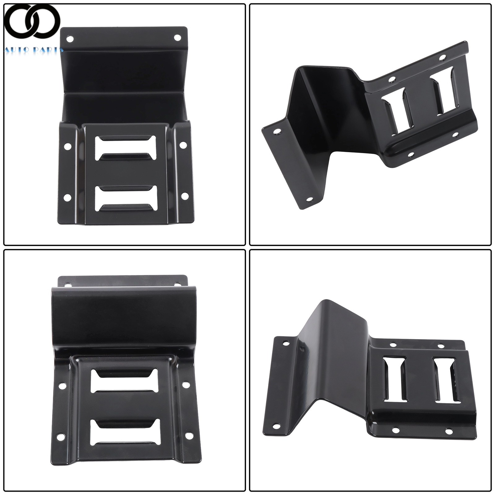 2 Pack Wheel Chock Tie Down Strap Kit For Trailer ATV 9' Ratchet Strap Durable