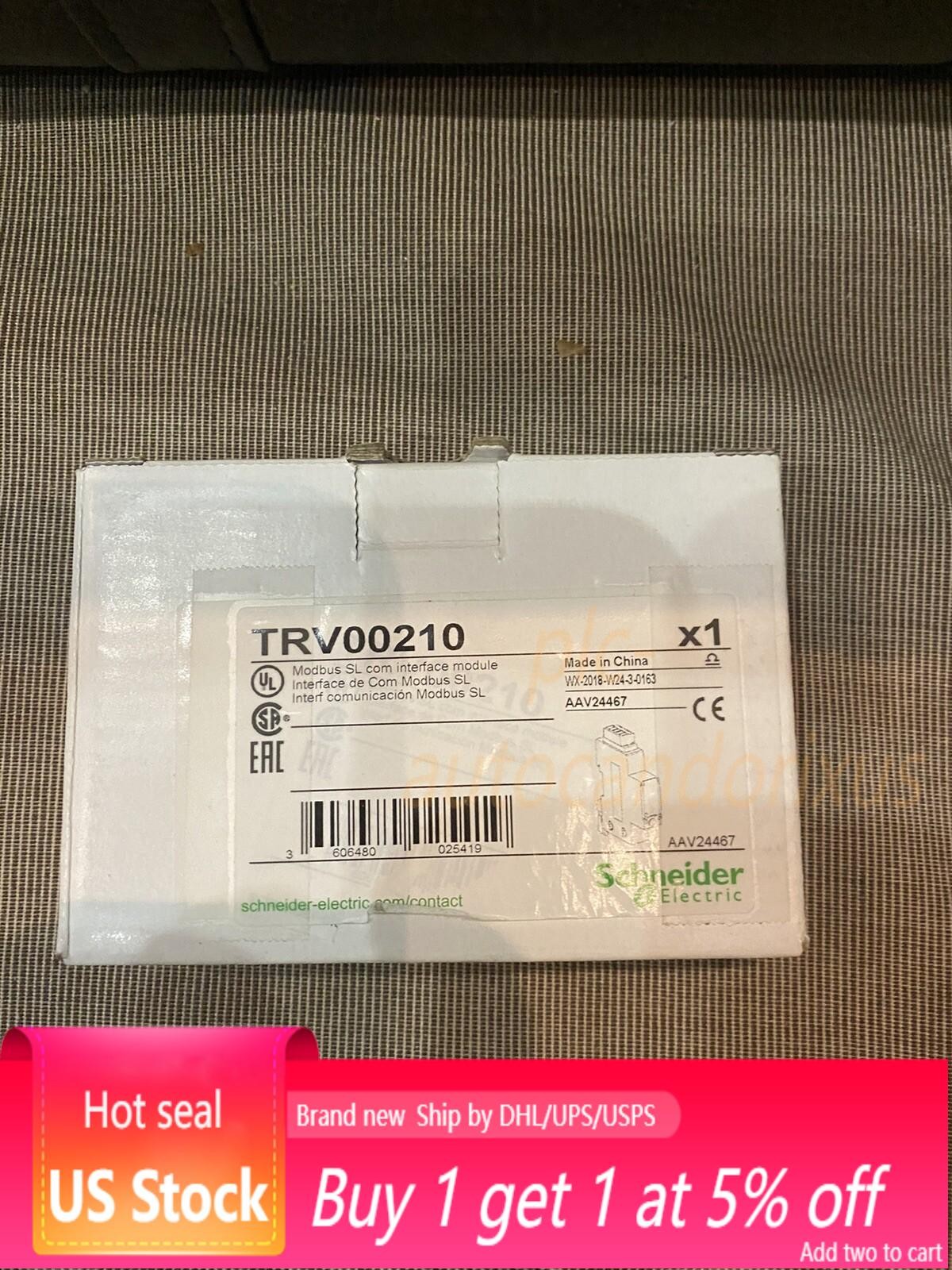 SCHNEIDER TRV00210 MODBUS SL COMMUNICATION INTERFACE MODULE NEW US Free TAX