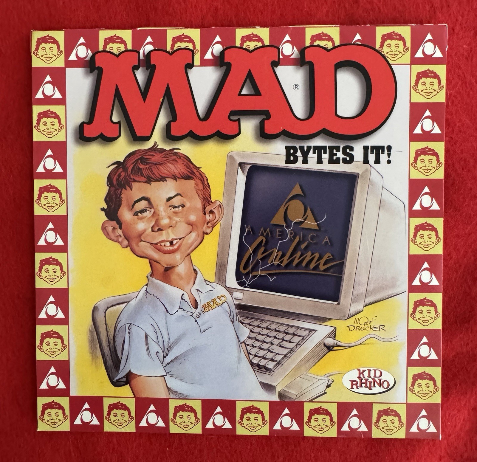 Mad Magazine MAD BYTES IT! Promo CD from AOL / PROMO CD-ROM 1996 NEW UNUSED