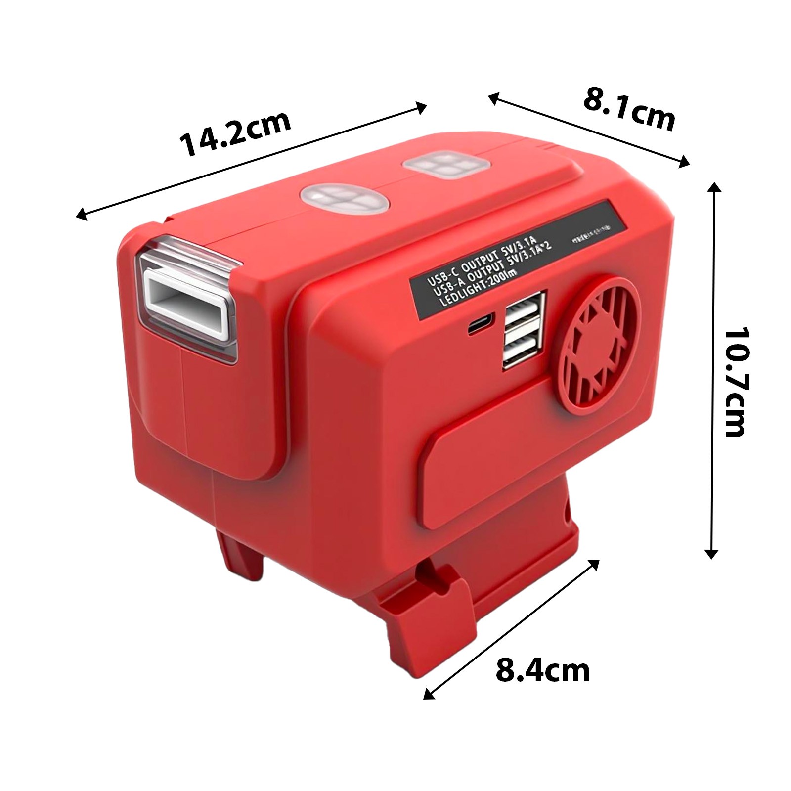 (SALE)Power Inverter Compatible with Milwaukee 18V Battery Inverter AC 110V/220V