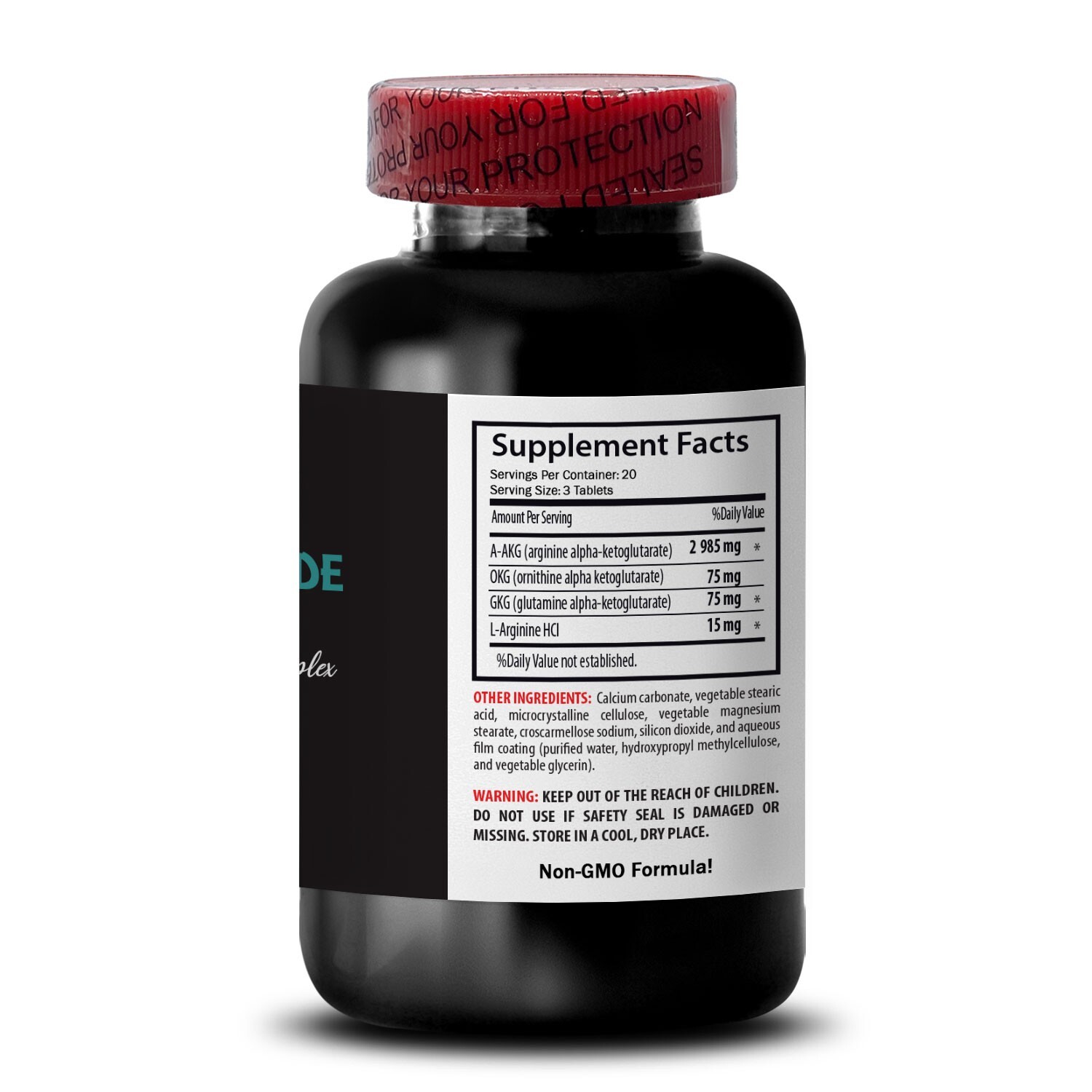 Stamina Support - NITRIC OXIDE BOOSTER - Nitric Surge 1 Bottle 60 Tablets