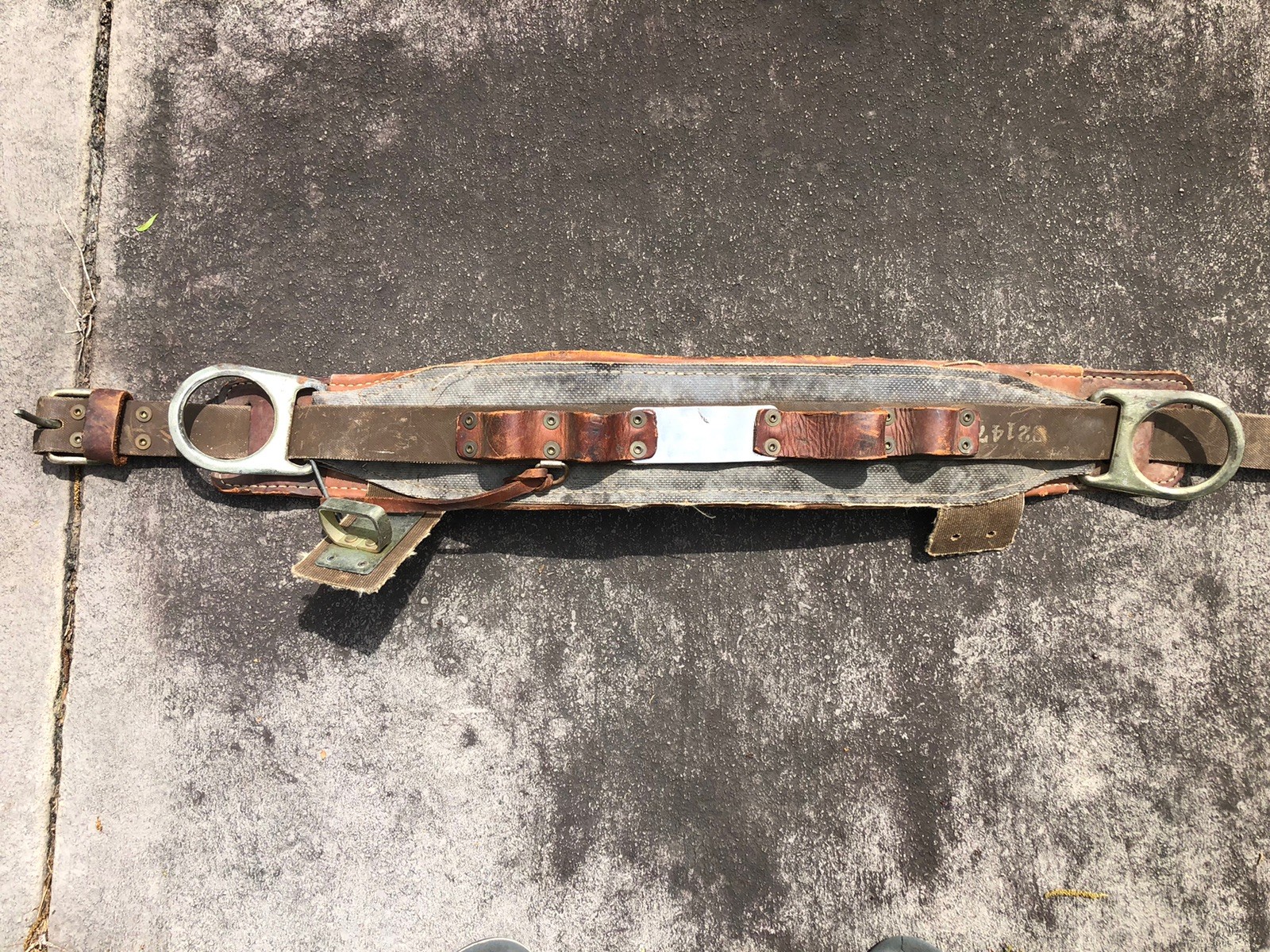Buckingham Manufacturing Co. Vintage Climbing Belt