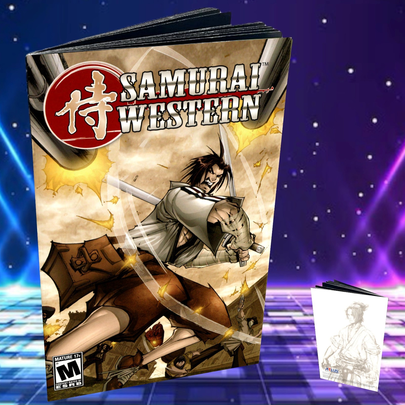 Replacement Manual for - Samurai Western - Sony PS2 Instruction Booklet