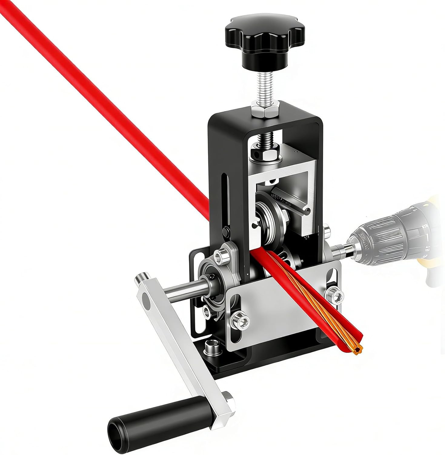 Manual Wire Stripping Machine, Gauge Wire 0.04"-0.9"(1-23Mm),Scrapping Copper Wi