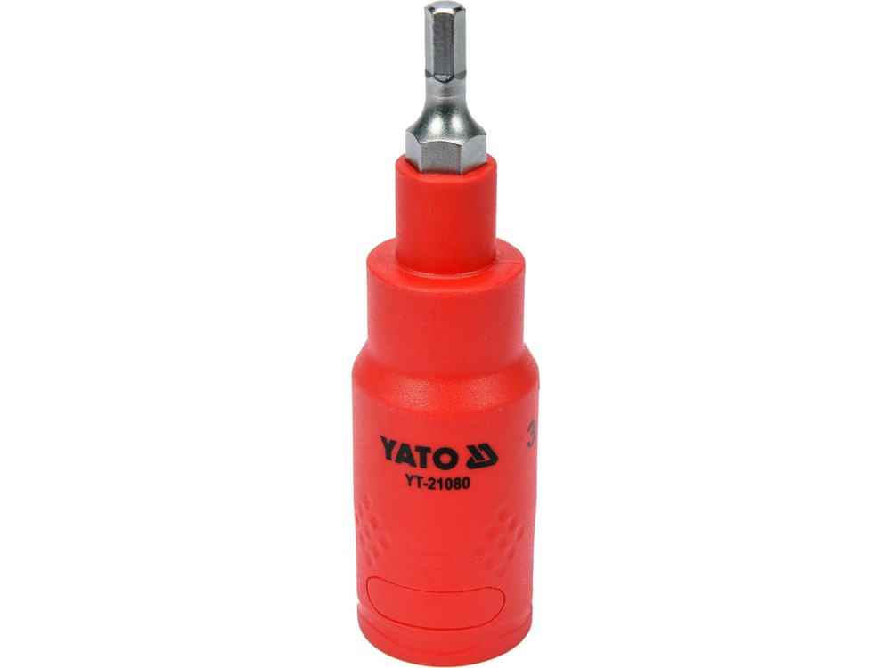 Yato socket wrench insert fully insulated hex 4x75mm 3/8" VDE 1000V YT-21080