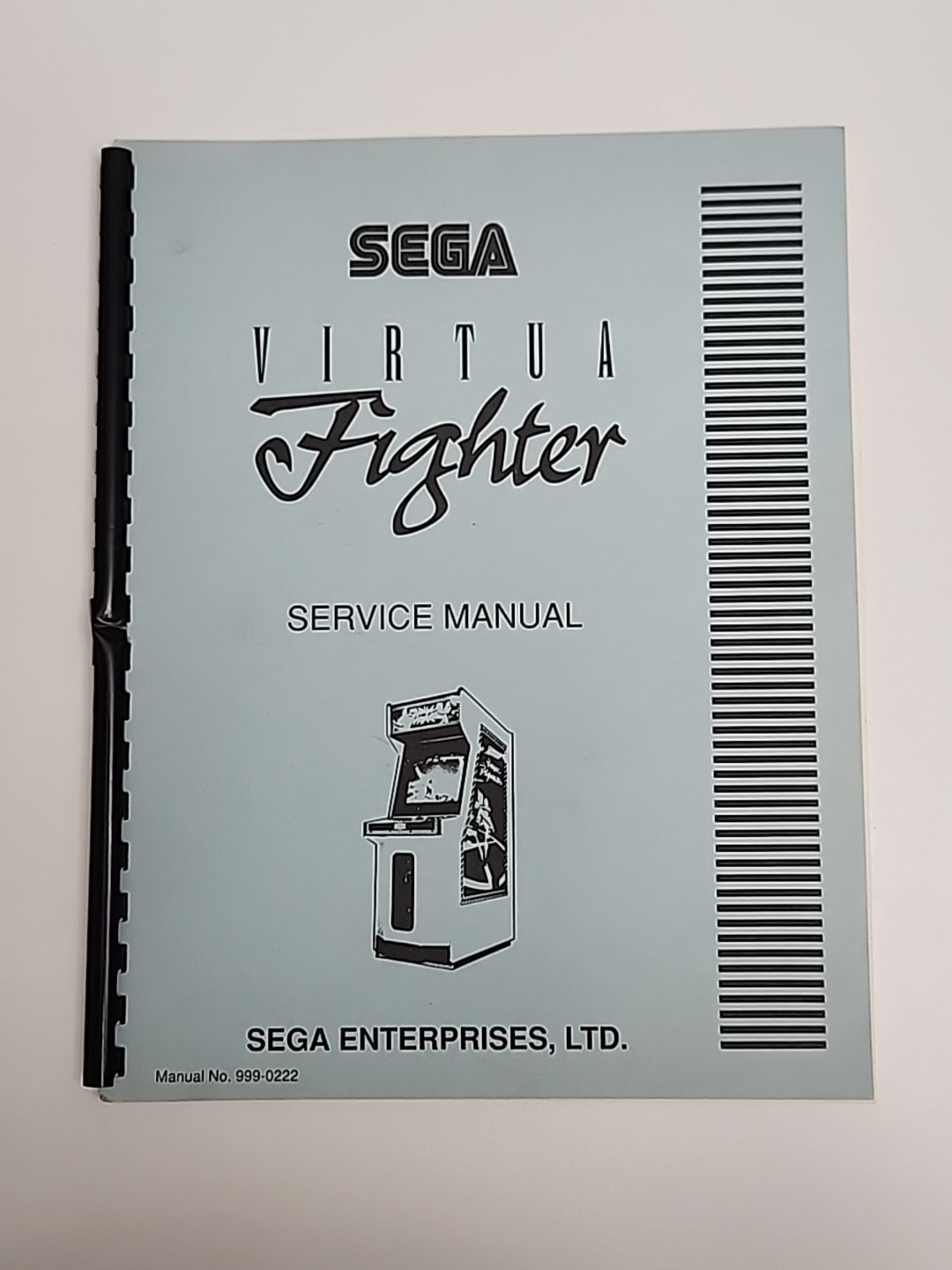 VIRTUA FIGHTER  Arcade Game Service Manual/Wiring Diagram SEGA
