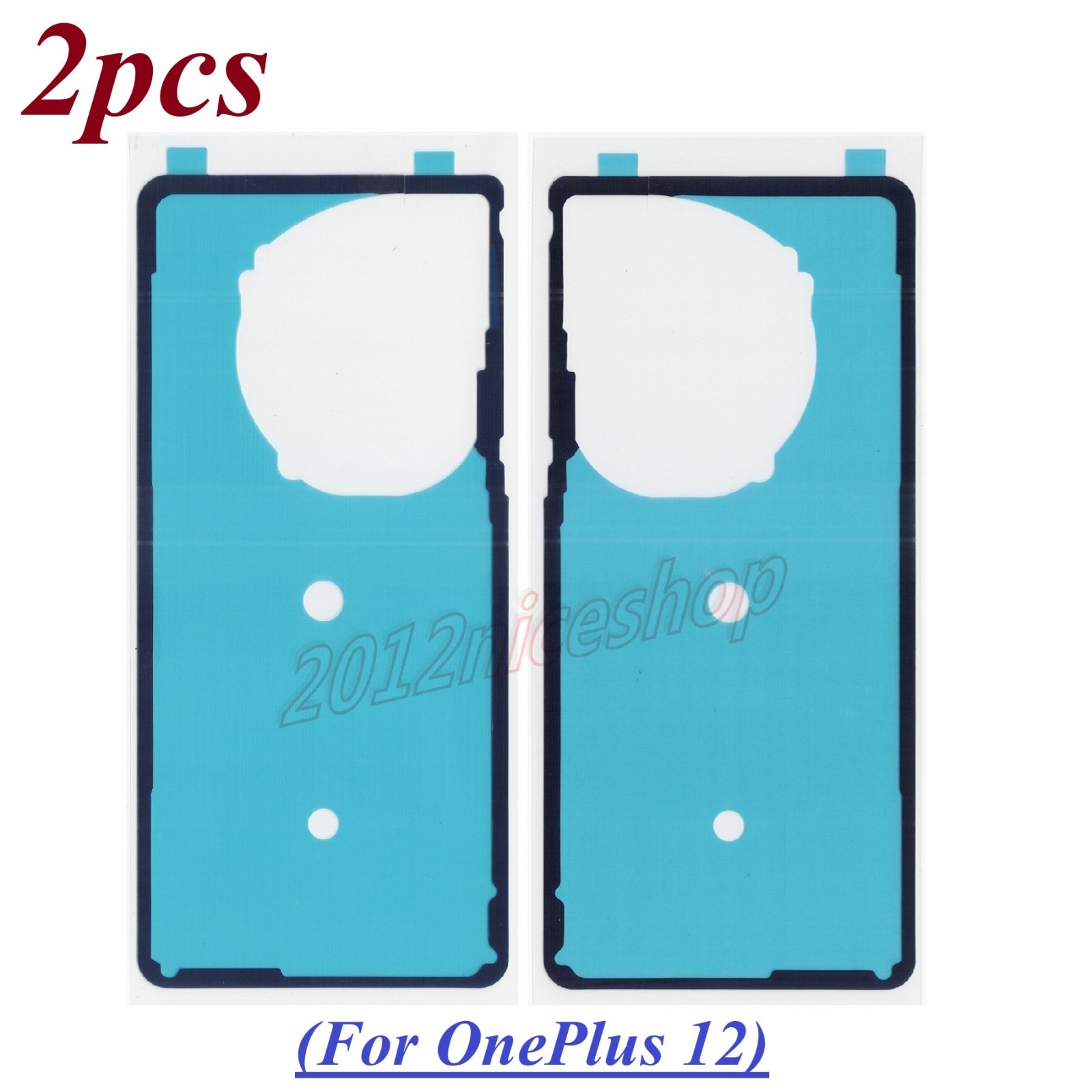 2pcs OEM Rear Back Housing Cover Adhesive Sticker Seal Tape For OnePlus 12 New