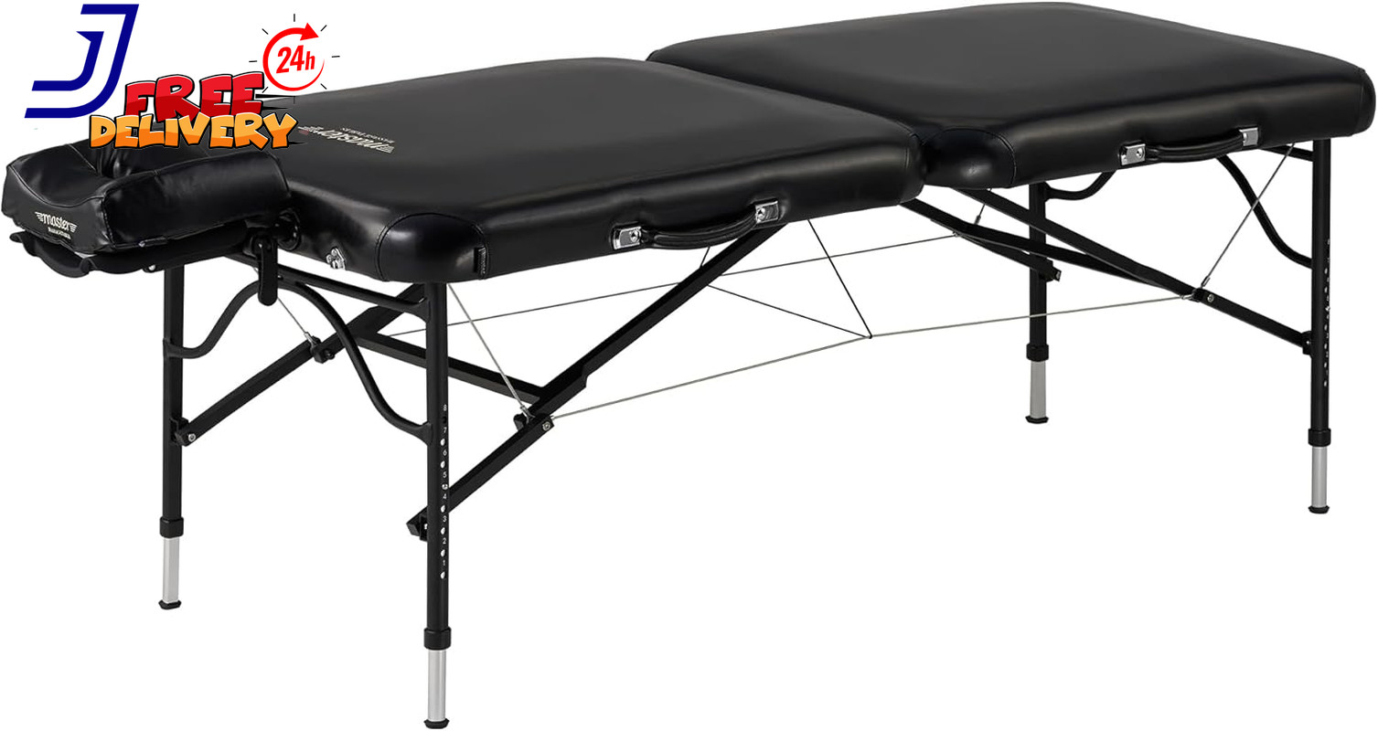 30" Stratomaster LX Ultra-Light Weight Aluminum Portable Massage Table Package