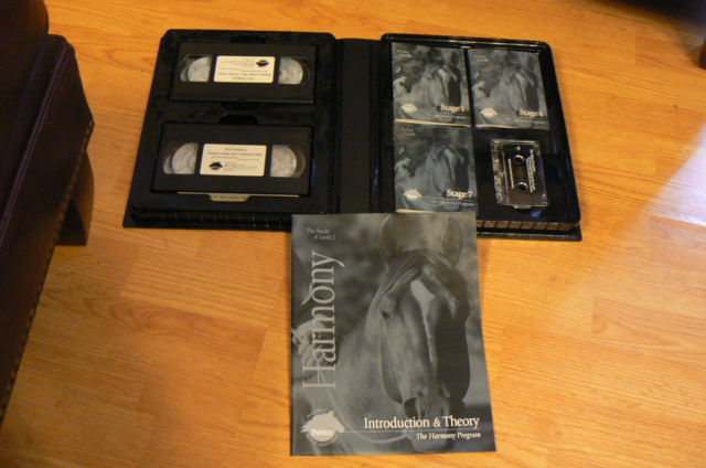 Parelli Level 2 Harmony Savvy System, VHS + DVD Backup - DUAL FORMAT $269 Sealed