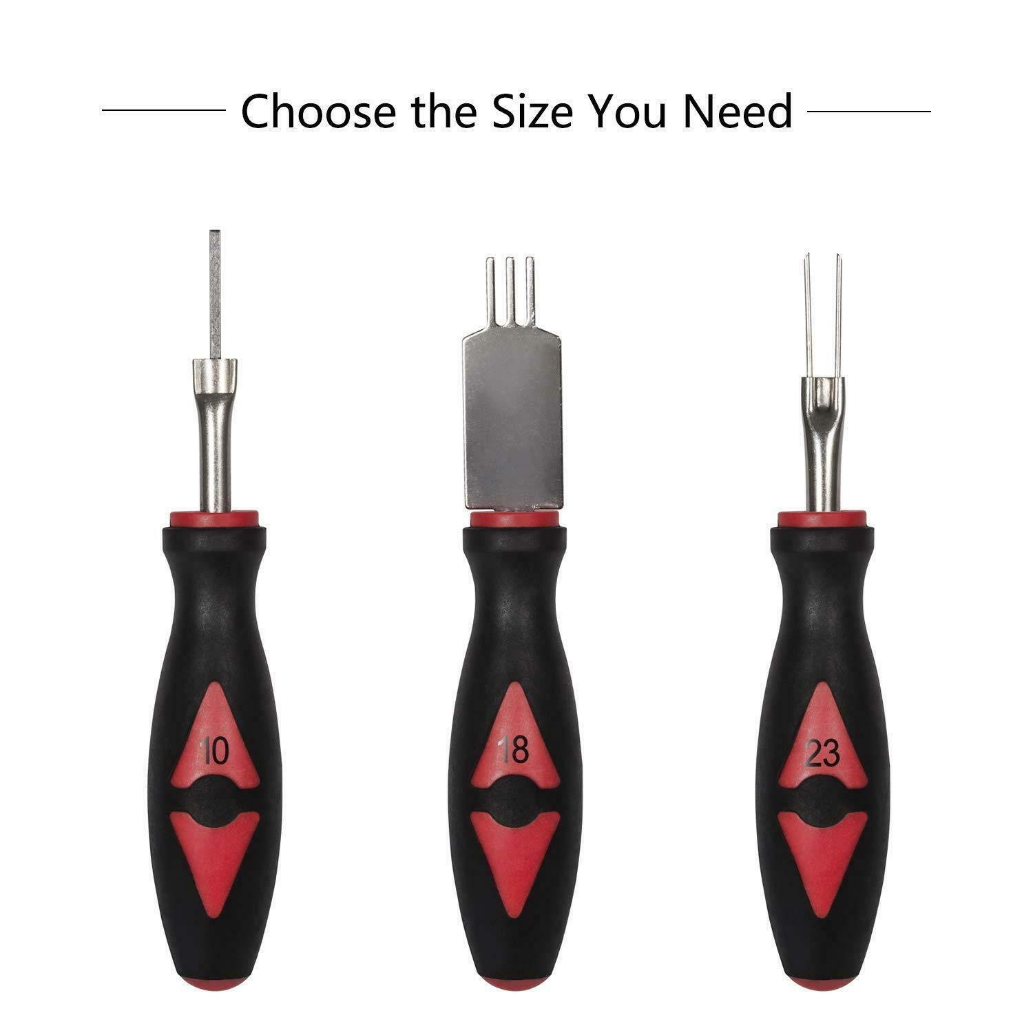 Universal Terminal Release Tool Set, Wire Terminal Electrical Connector Remove