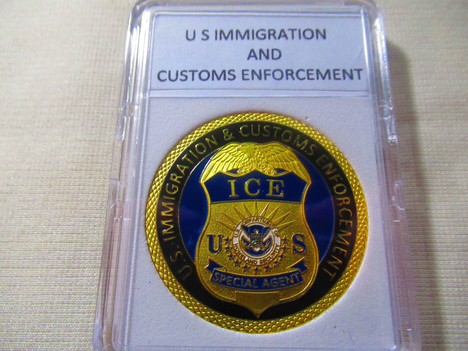 US IMMIGRATION & CUSTOMS ENFORCEMENT (ICE) Challenge Coin