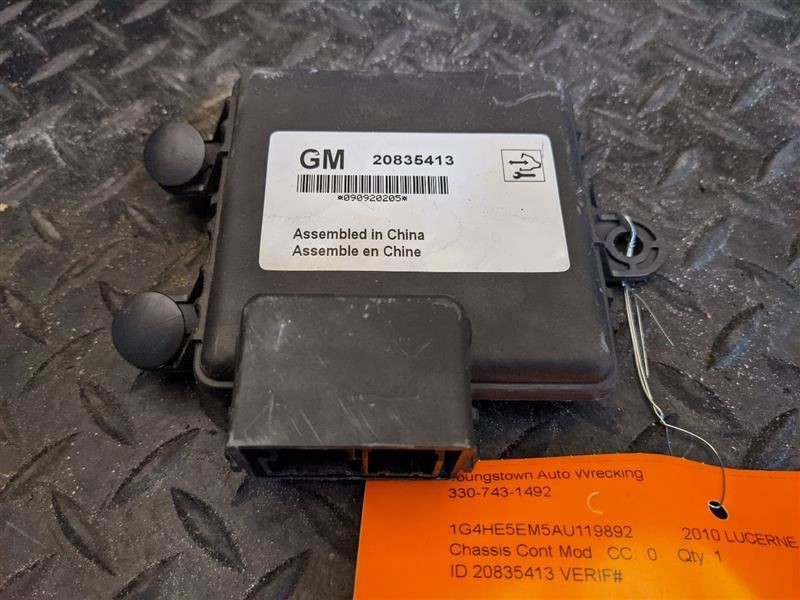 Chassis ECM Driver Park Assist Fits 09-11 LUCERNE 2220164