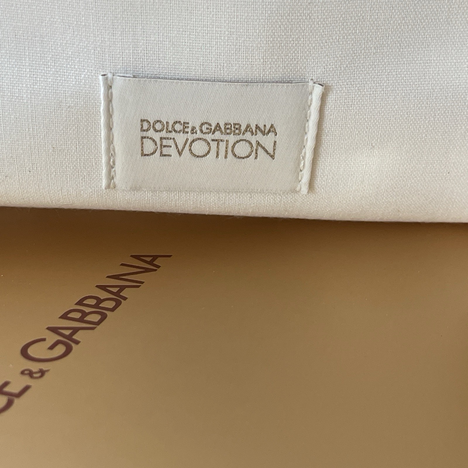 Dolce & Gabbana Devotion Fabric Tote Bag & Mini Forum