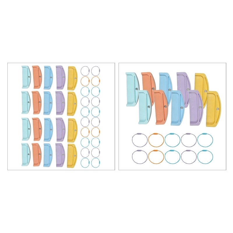 10 Pcs Lot Card Organizer For Player Cards Color Coded Sorting Solution