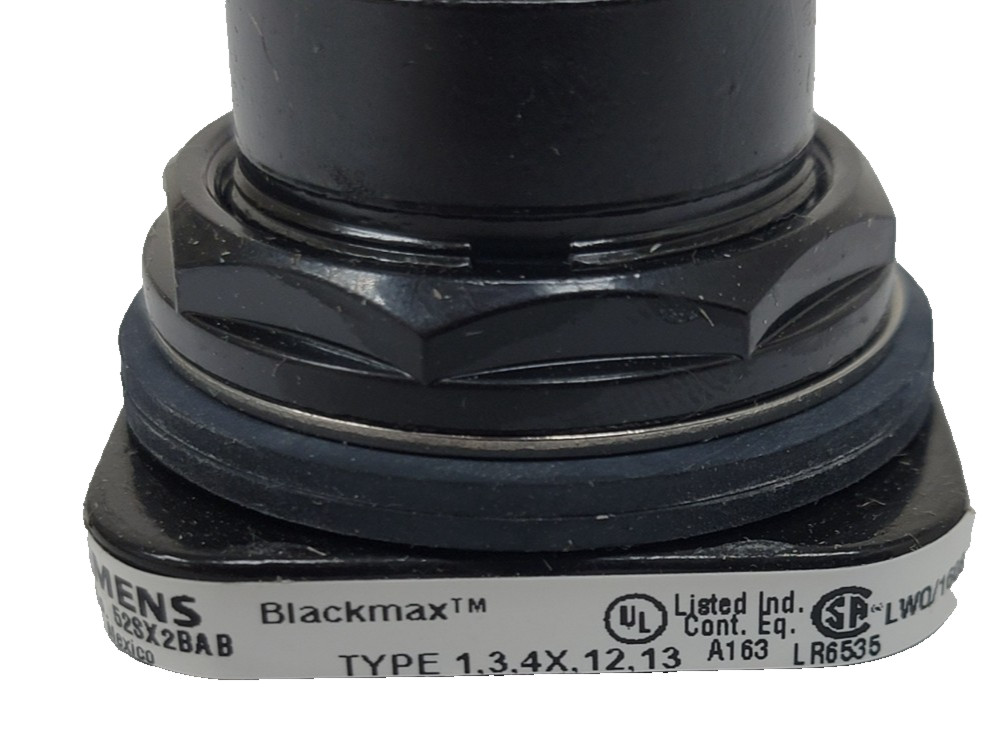 SIEMENS 52SX2BAB Selector Switch: 30 mm Panel Mounting Size, 2 Positions