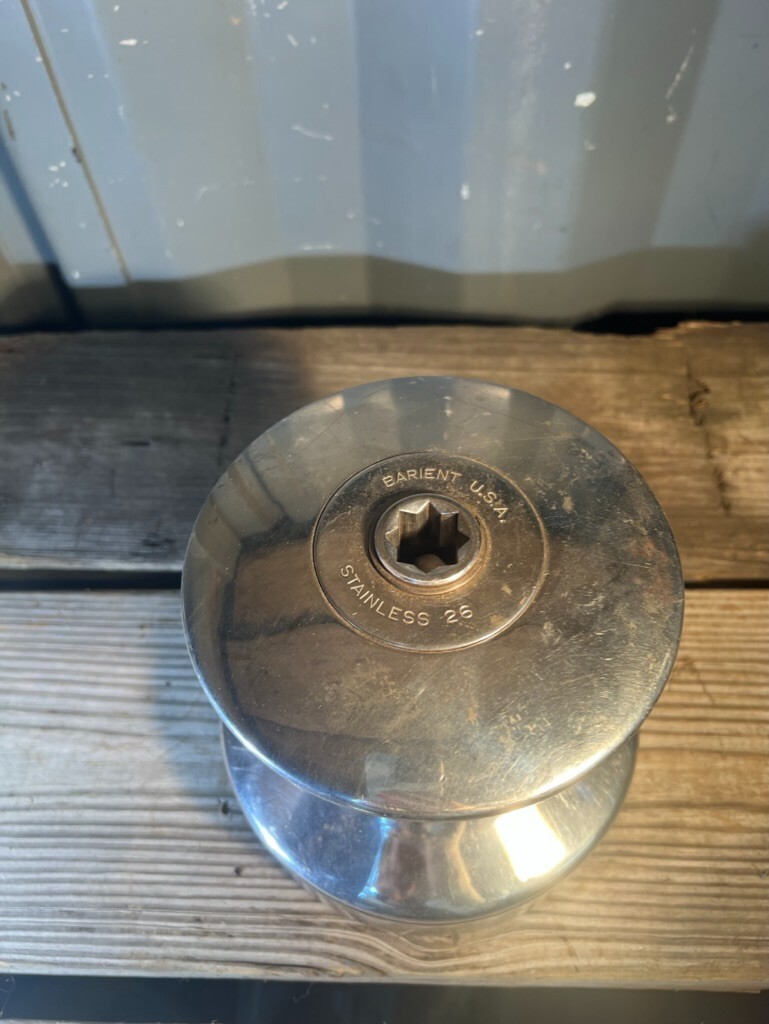 Barient 26 Stainless Winch 2 Speed