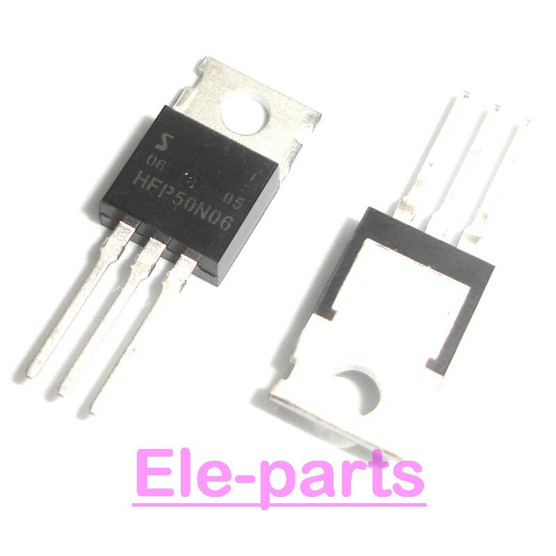 5 PCS HFP50N06 TO-220 50N06 50 Amps 60 Volts N-Channel Mosfet Transistor