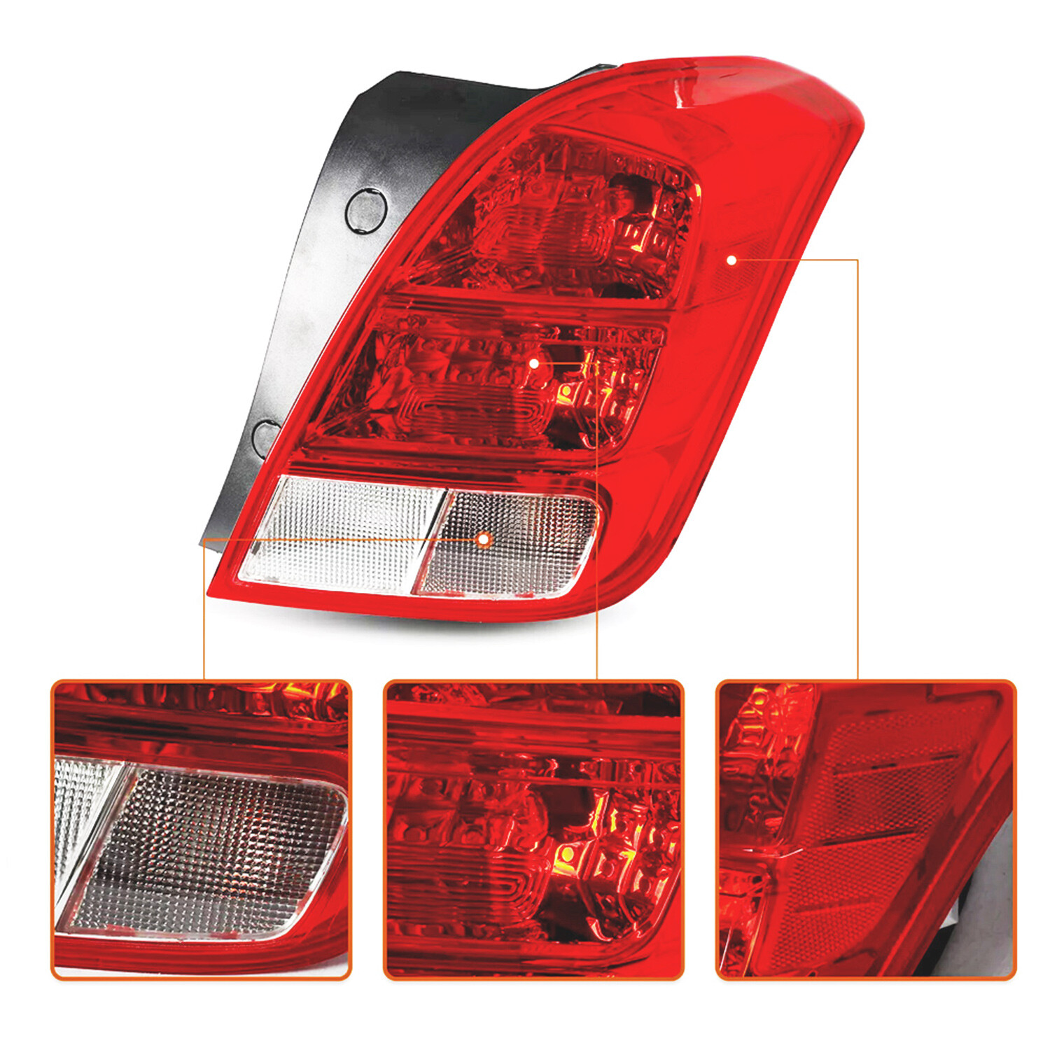 For 2013-2022 Chevy Trax LS Halogen Tail Light Brake Lamp Passenger Side 13-22