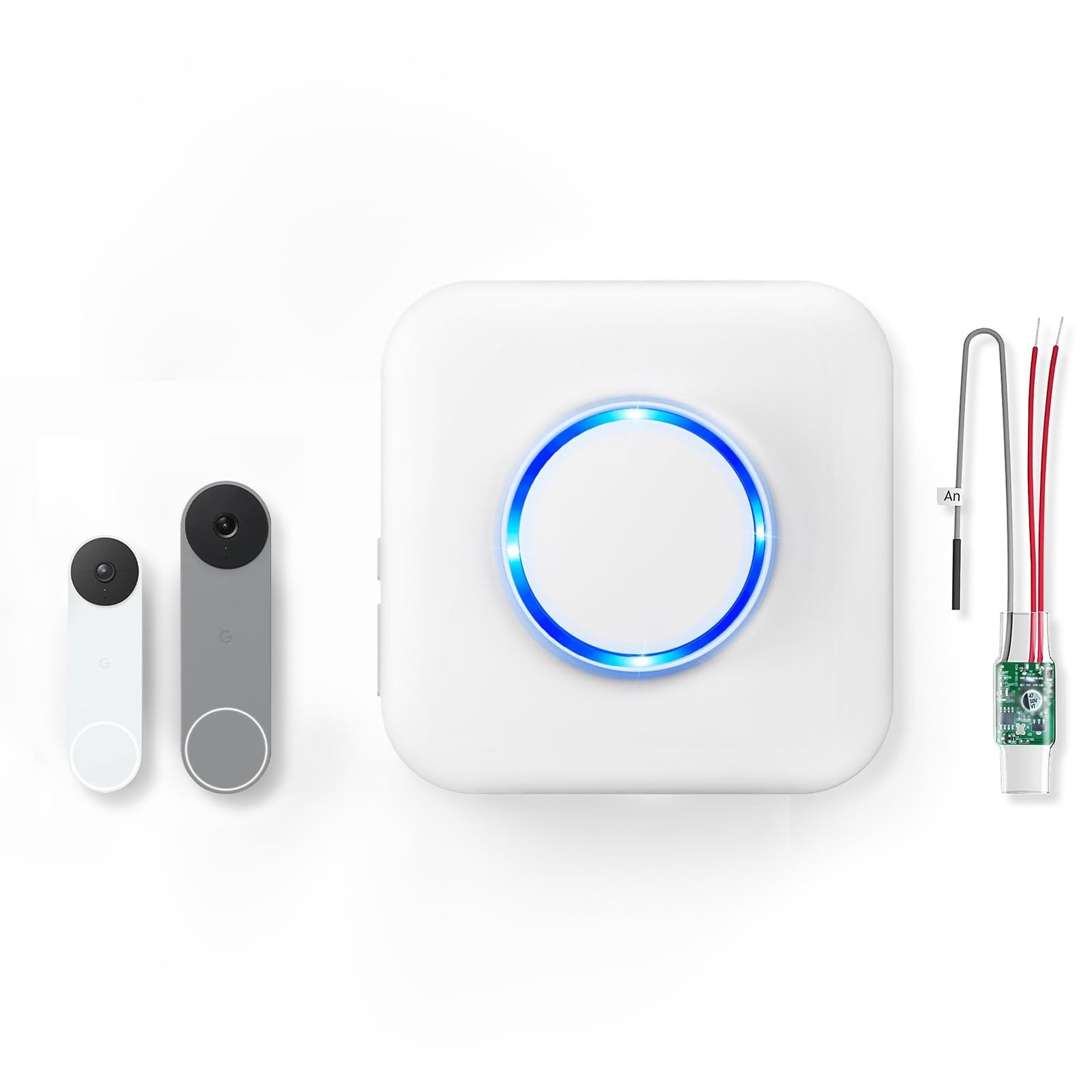 Wireless Doorbell Chime - with Google Nest Doorbell (Wired, 2nd Gen& 3rd Gen)...