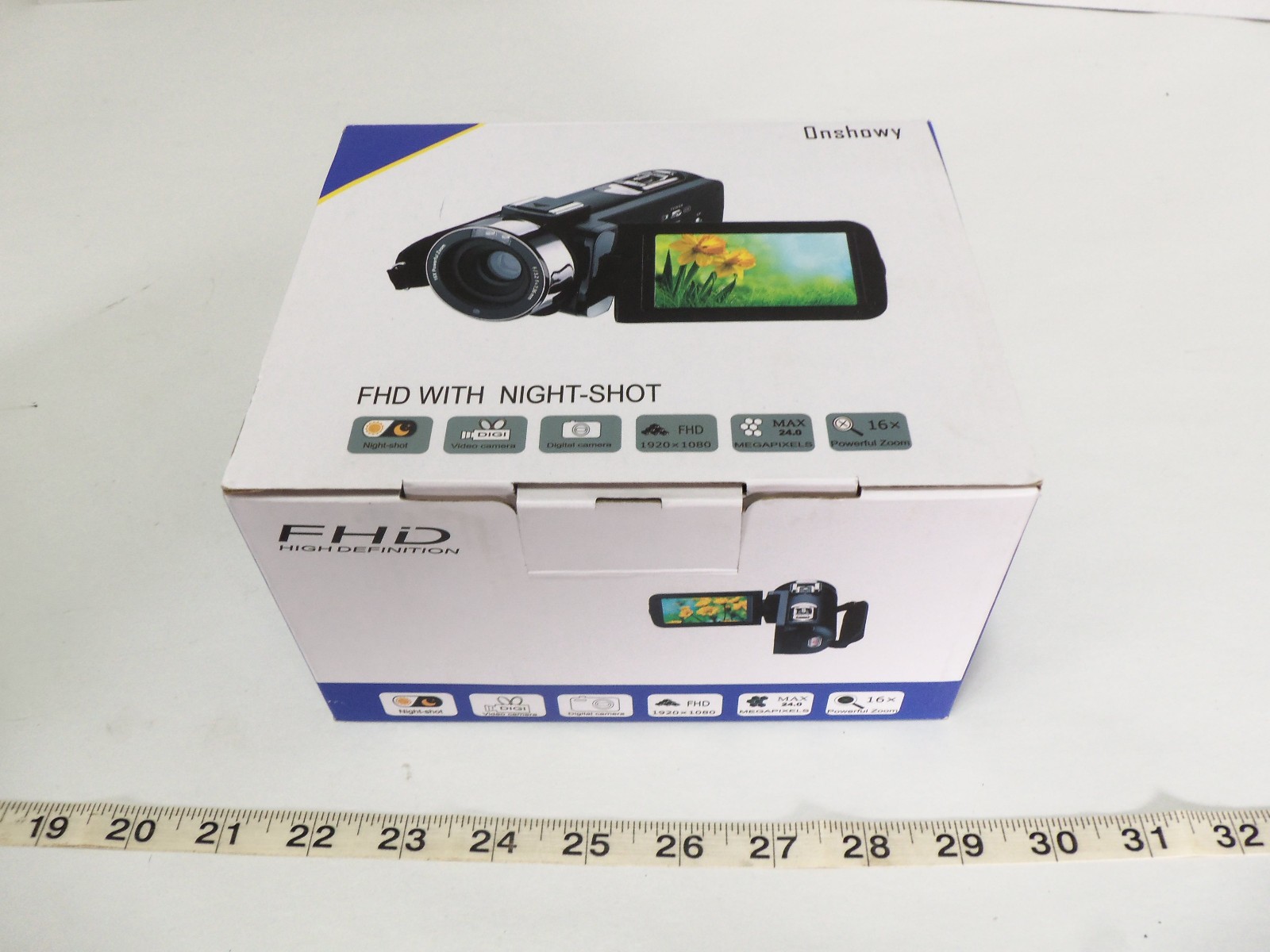 Onshowy Digital Camera With Microphone Camcorder Remote Control Night Vision