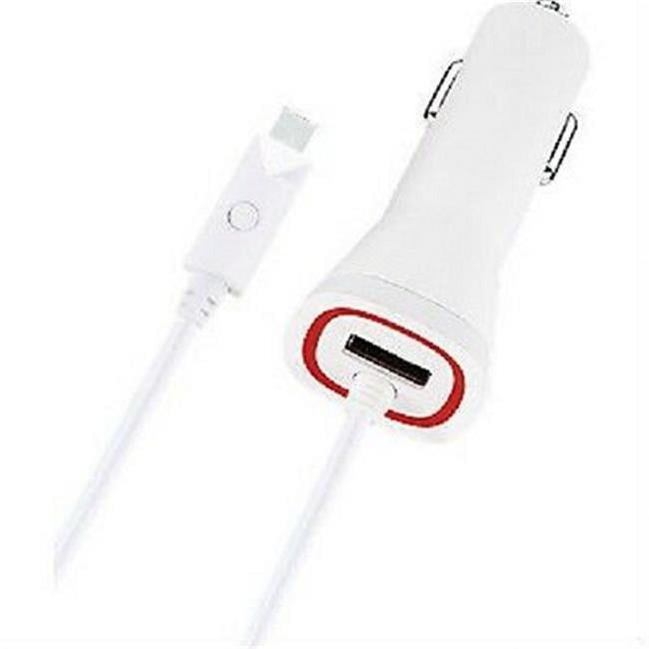 Panda PANMICCCH12 Micro USB 5V Car Charger - White