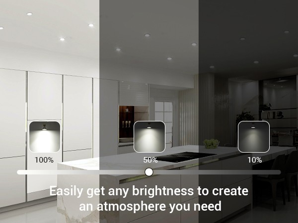 6-Pack GU10 LED Light Bulb, Dimmable 5000K Daylight GU10 Bulb Replacement