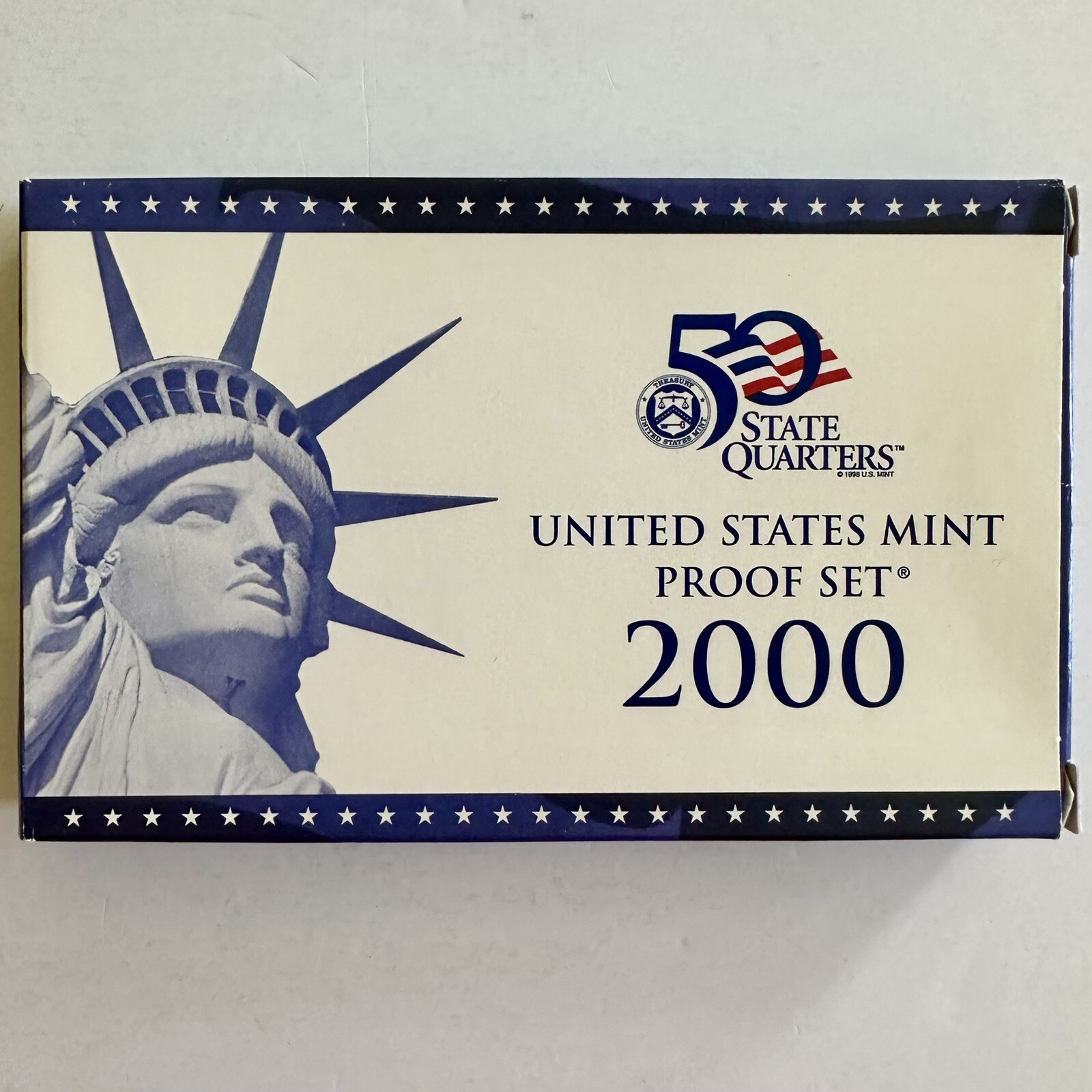 2000 S 50 State Quarters UNITED STATES Mint Proof Set/10 Coin Set/COA/OGP🪙🪙