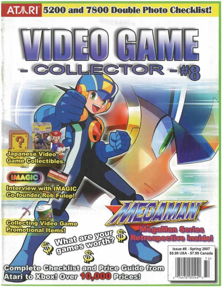 VIDEO GAME COLLECTOR MAGAZINE 12 Classic Issue Collection On USB Flash Drive
