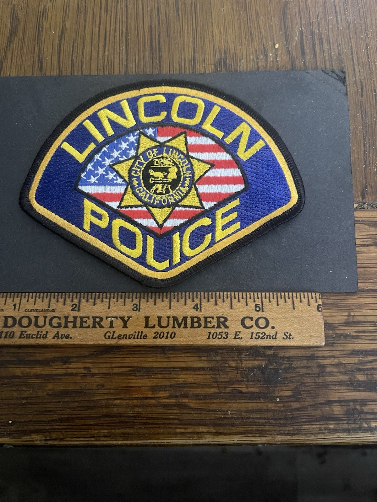 Lincoln (CA) Police Dept Patch