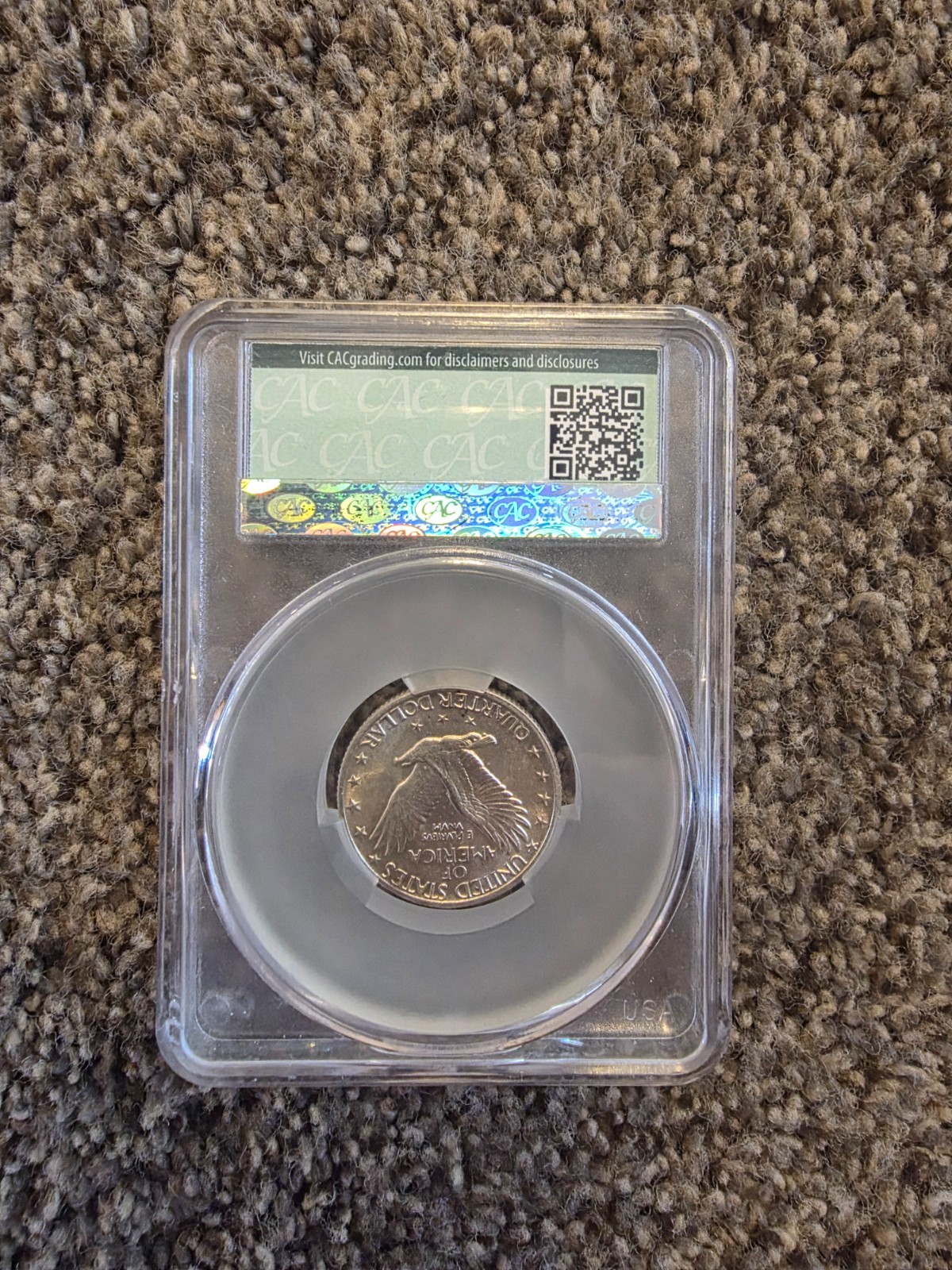 1930 25c CAC AU58FH