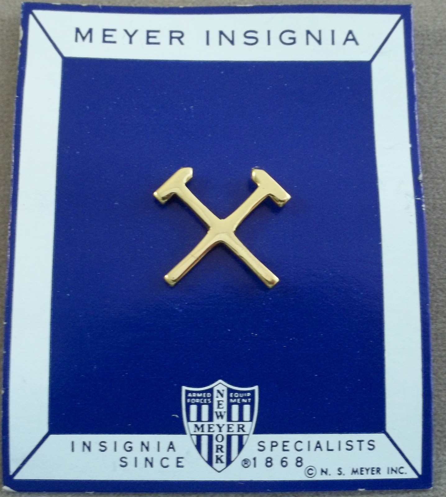 US Navy Structural Mechanic Device - Insignia