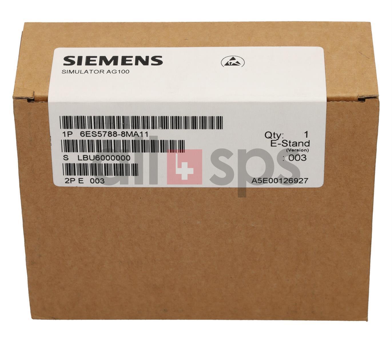 SIMATIC S5 SIMULATION MODULE 788, 6ES5788-8MA11 (NS)
