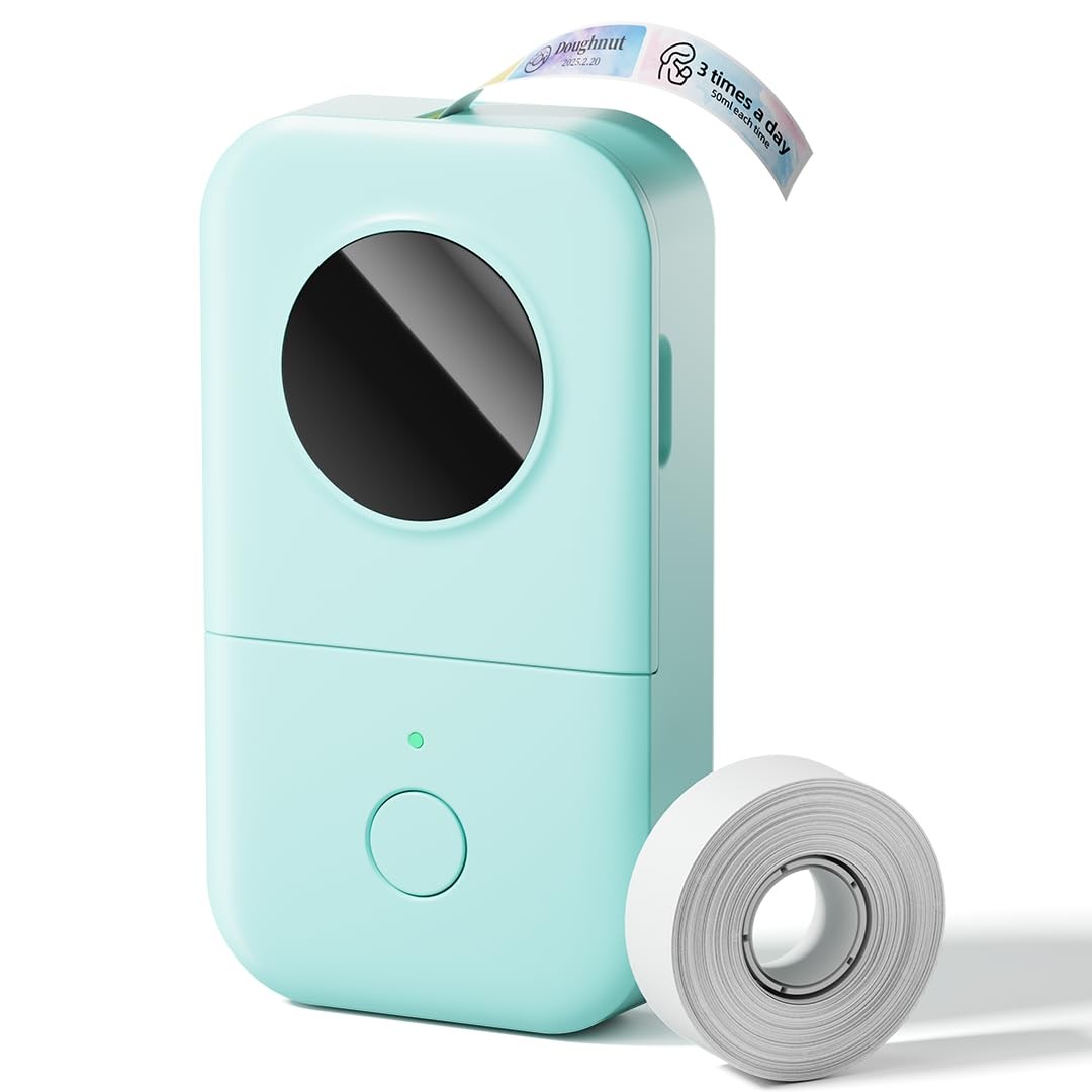 Phomemo D30 Label Maker Machine Portable Bluetooth Mini Label Printer