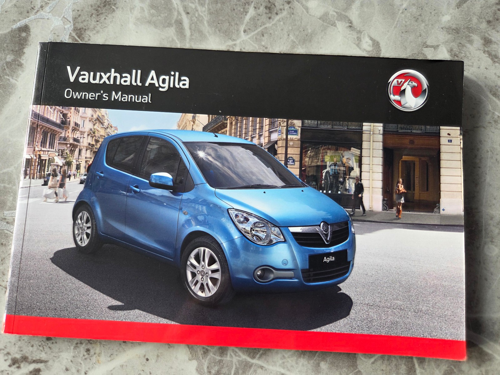 VAUXHALL AGILA OWNERS MANUAL / HANDBOOK 136 PAGES / 2008 2015