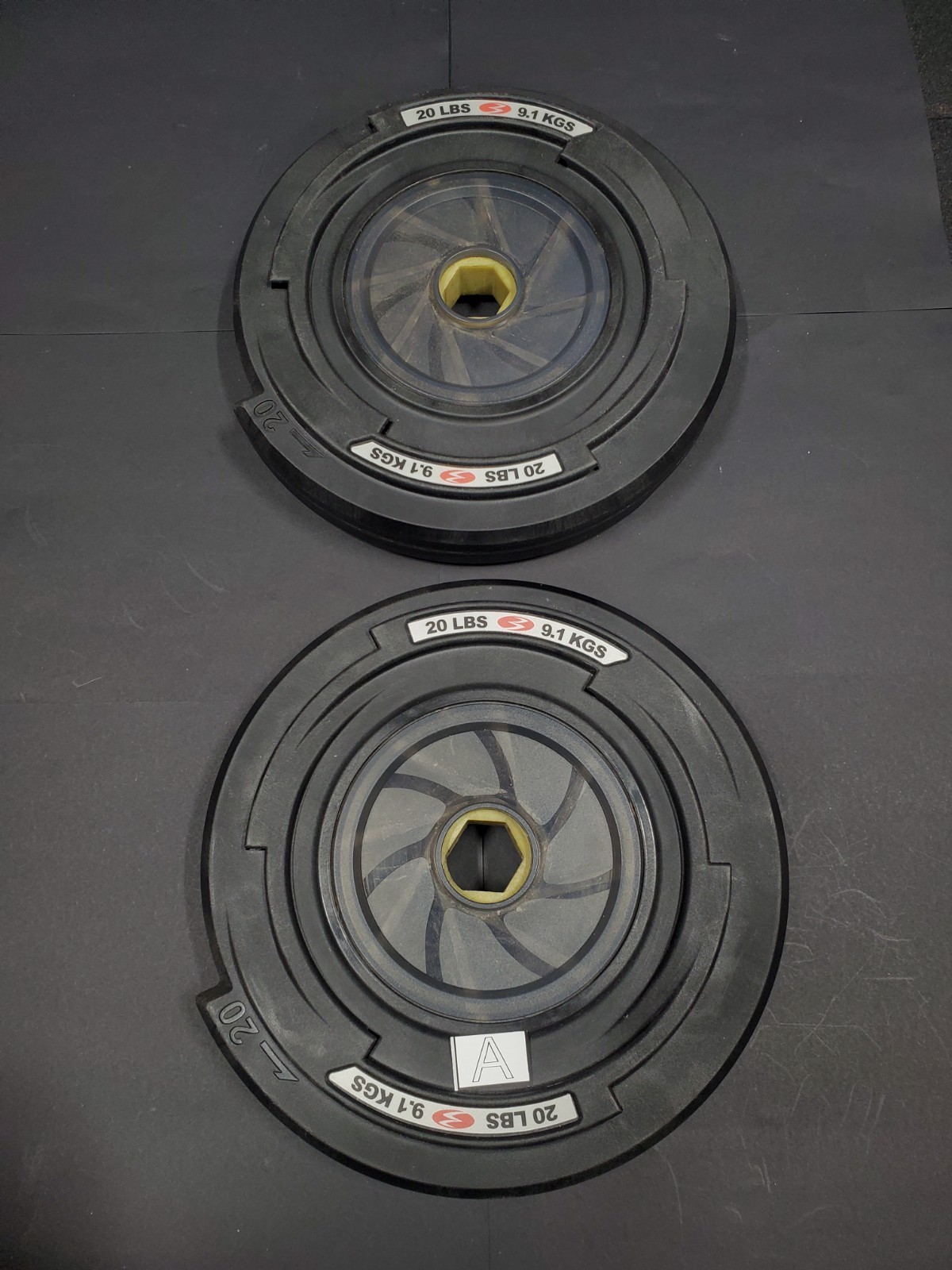 Bowflex Revolution 20lb Spiraflex Weight Plates Pair (40 lb Total)