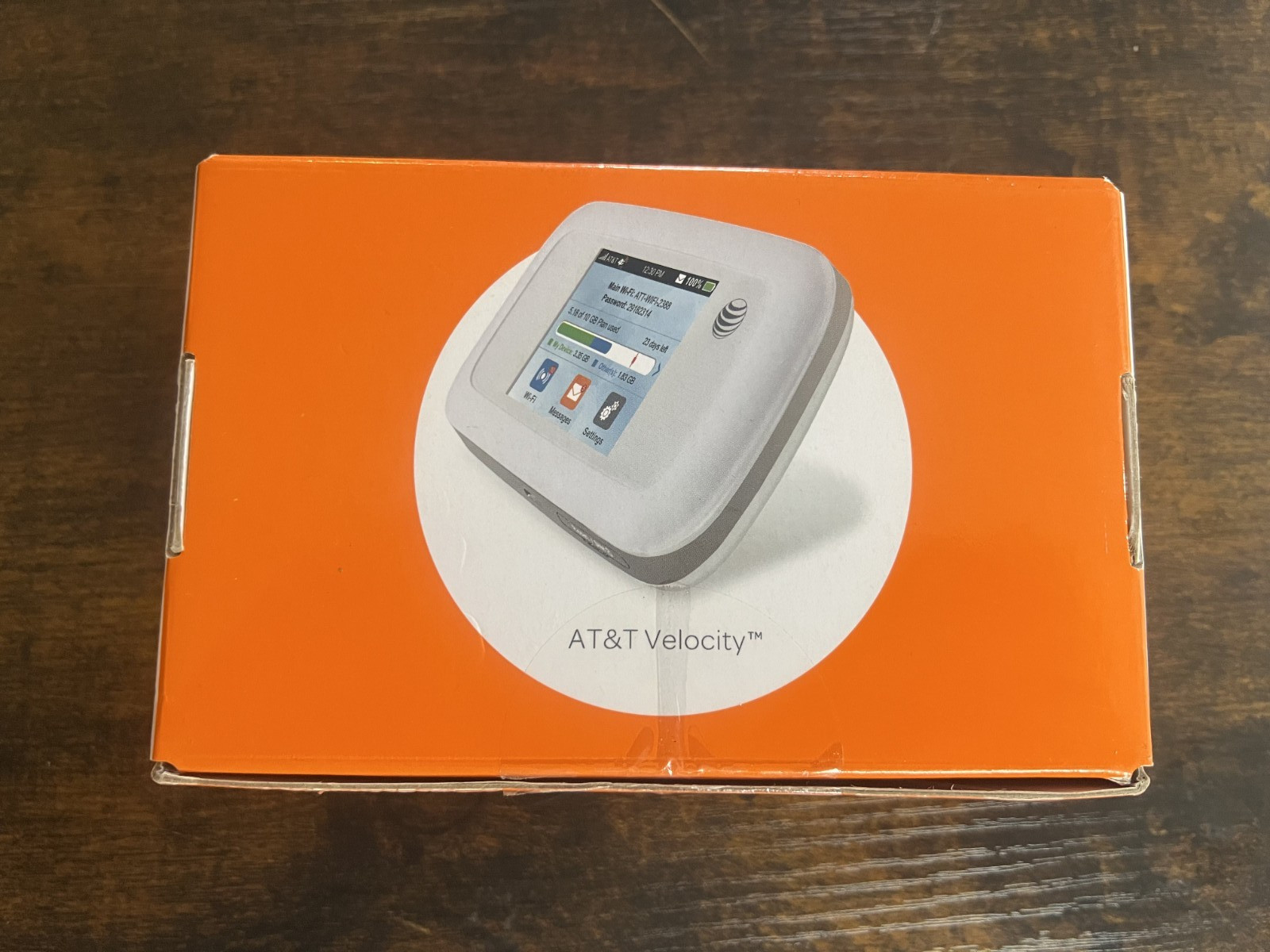 AT&T Velocity MF923 Mobile Wi-Fi Hotspot Wireless 4G LTE Router