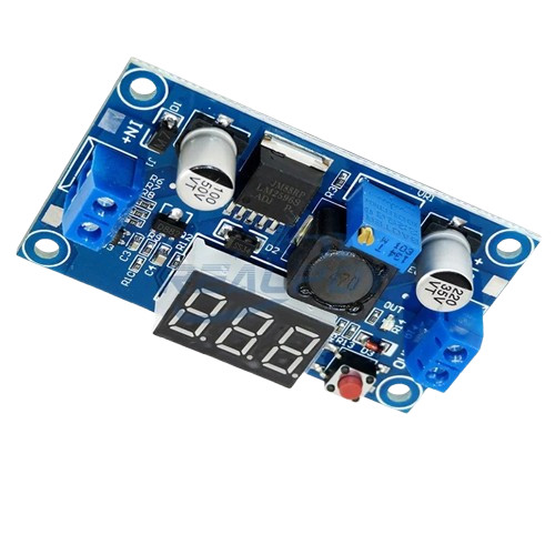LM2596 DC-DC Buck Converter 4-40V to 1.25-35V 3A Step Down Module Voltmeter