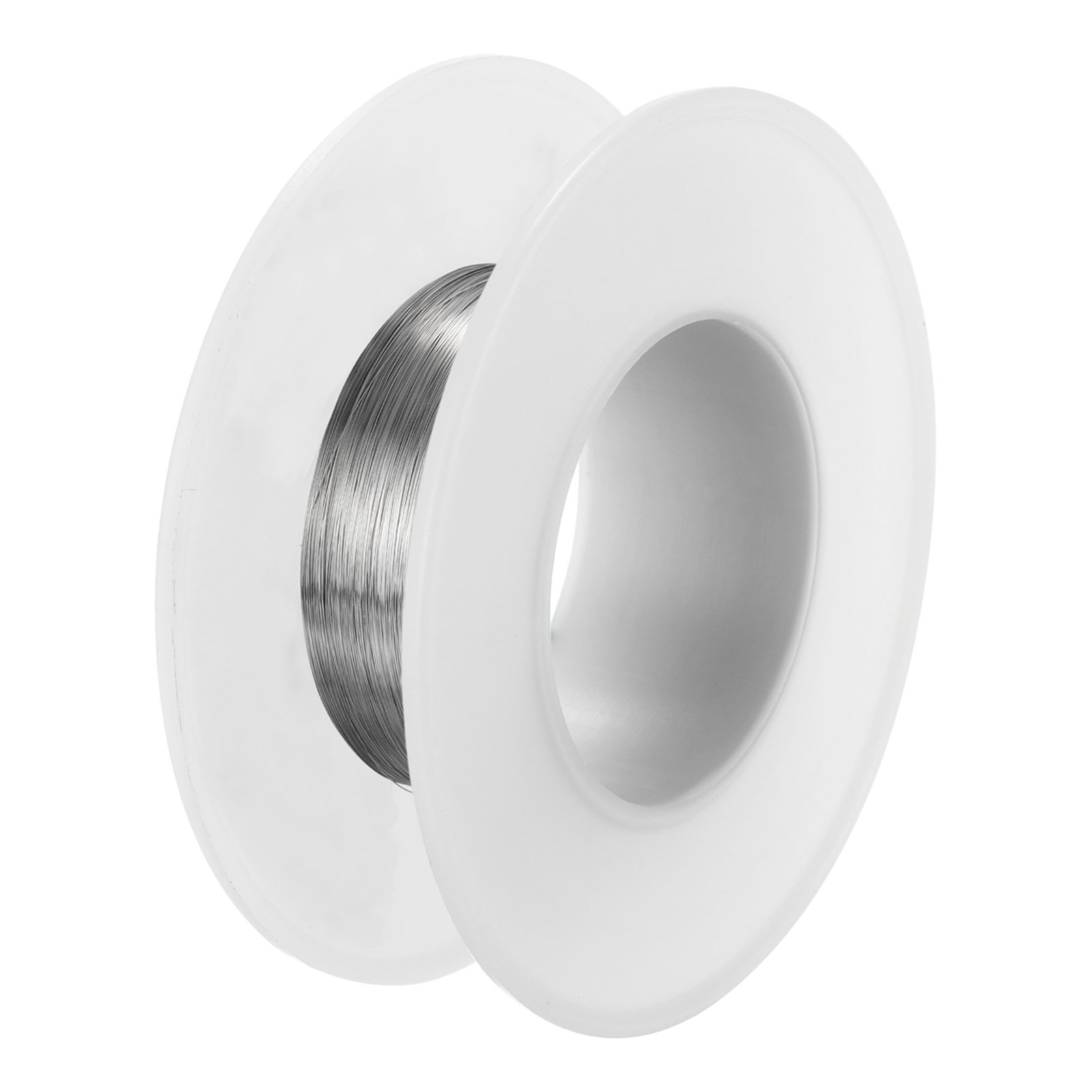 304 Stainless Steel Wire, 328 Ft 0.1mm 38 Gauge Soft Craft Wire, Silver