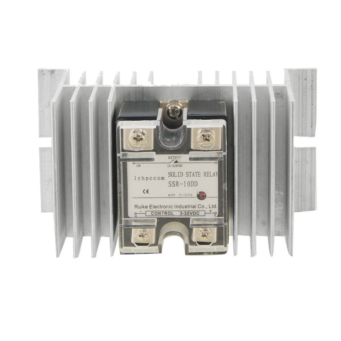 SSR-10DD 10A DC-DC Single Phase Solid State Relay + Heat Sink✦Kd