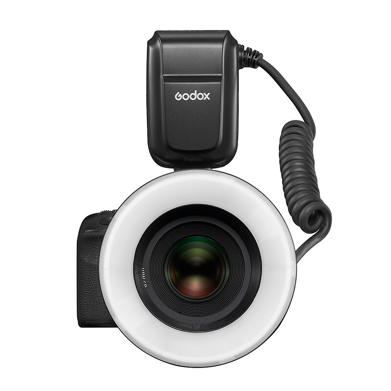 Godox MF-R76 Macro LED Ring Flash Light Close Up Speedlite for Canon Nikon Sony