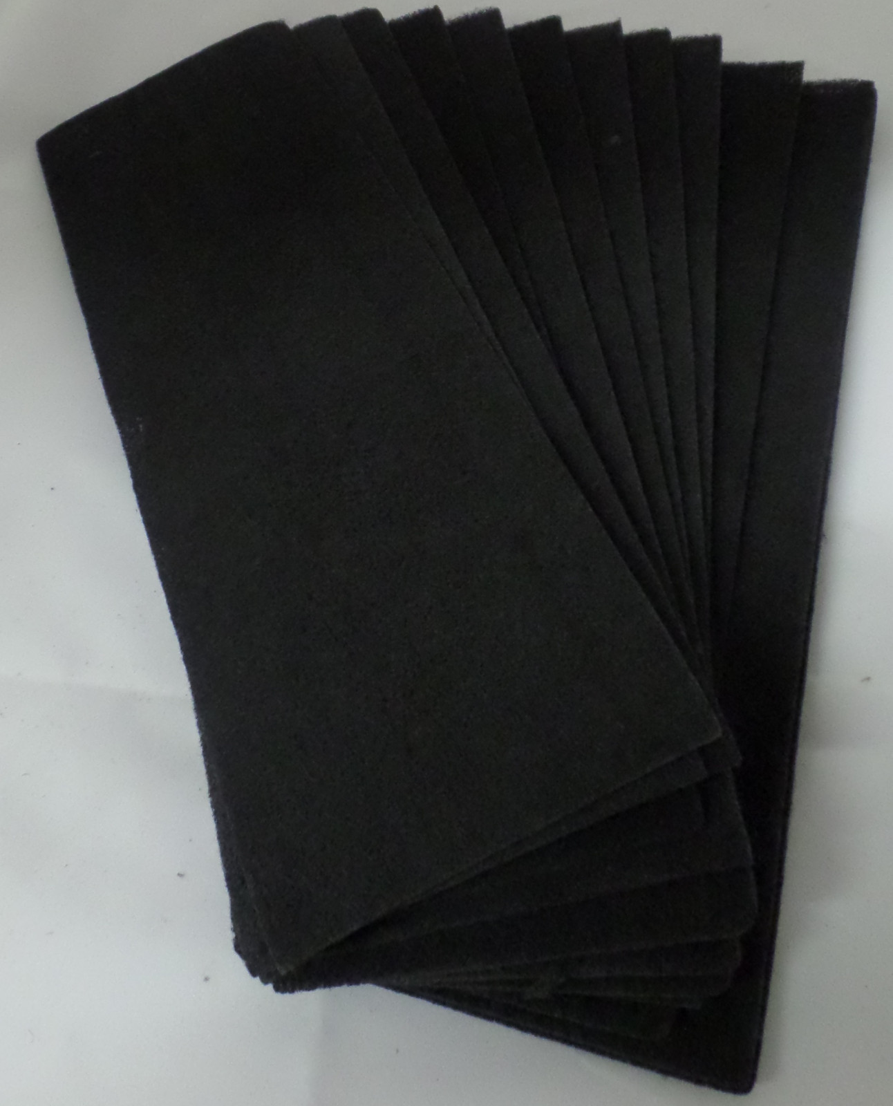 HVAC Furnace Floor Register Vent Charcoal Carbon 4" x 12" Filters (12 Pack)