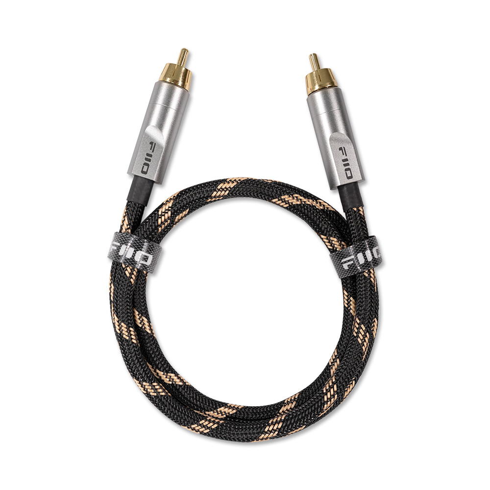 FiiO LR-RCA4 Dual RCA 5N Pure copper silver-plated analog audio cable