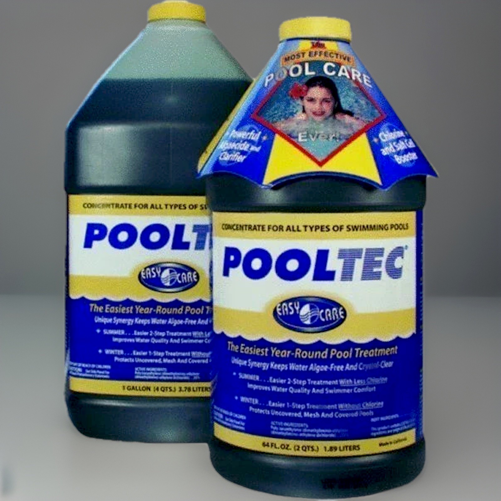 POOLTEC 3-IN-1 POOL WATER TREATMENT 64OZ **2-PACK (EASYCARE - 30064)