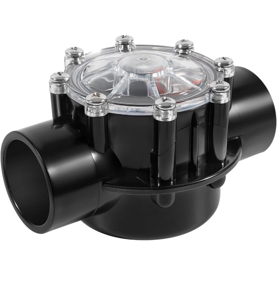 Swimming Pool Check Valve For Jandy 7235 180-Degree 1-1/2-Inch to 2-Inch Valve❤