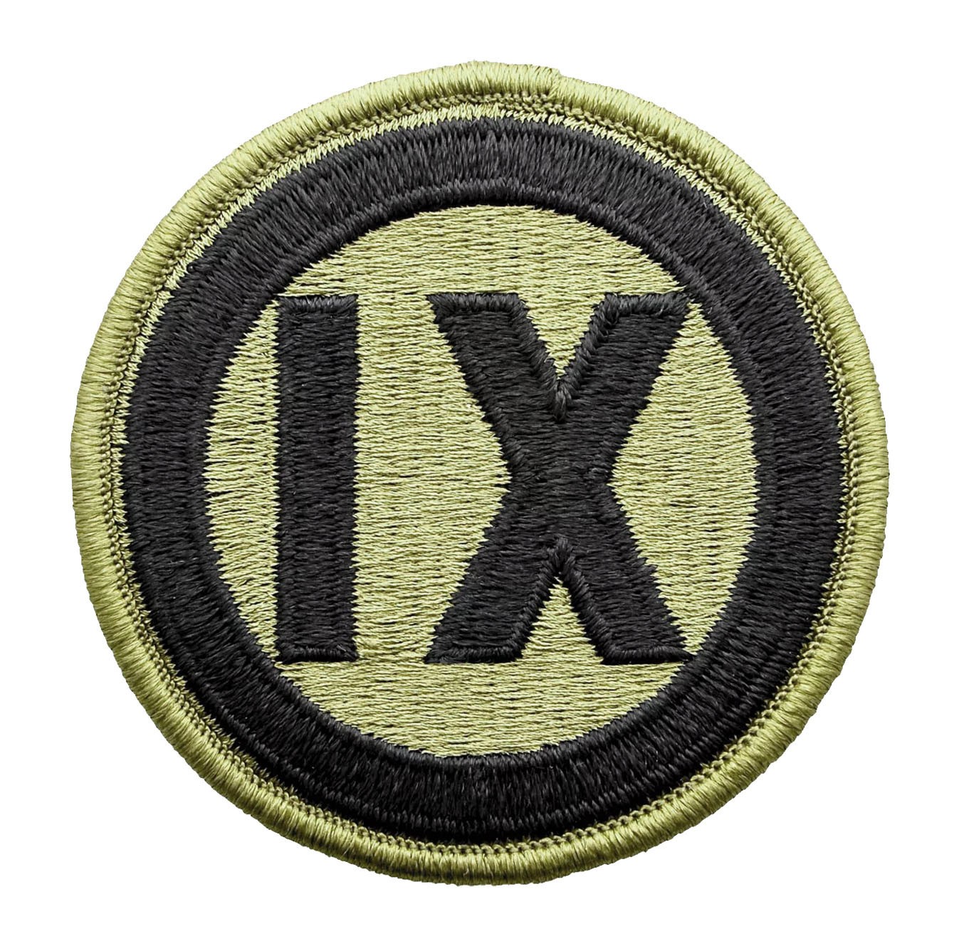 9th Mission Support Command OCP Patch (Military Issued)-Veteran Owned Business